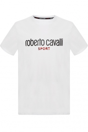 T-shirt z nadrukiem z logo, zdjęcie 1 T-shirt z nadrukiem z logo od Roberto Cavalli Sport